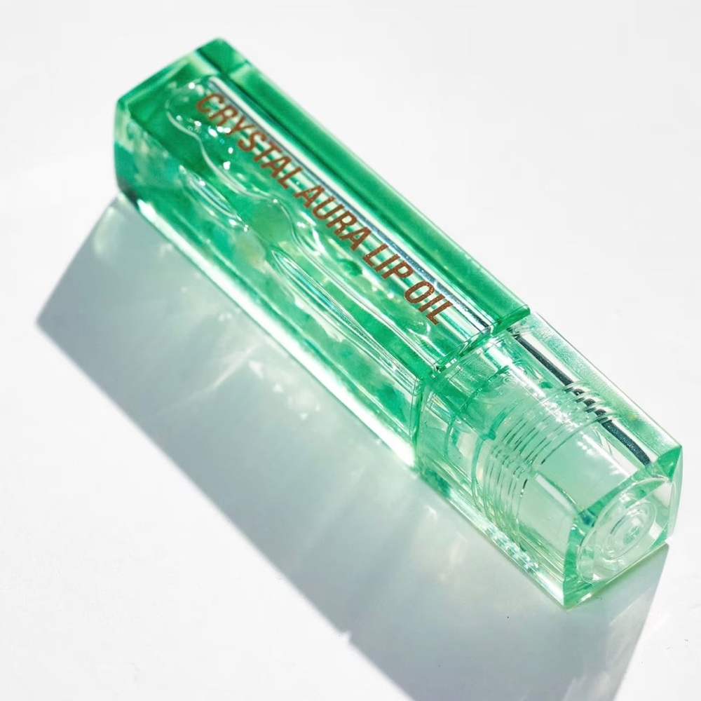 MAKEUP REVOLUTION CRYSTAL AURA LIP OIL AVENTURINE - Picture 2 of 6